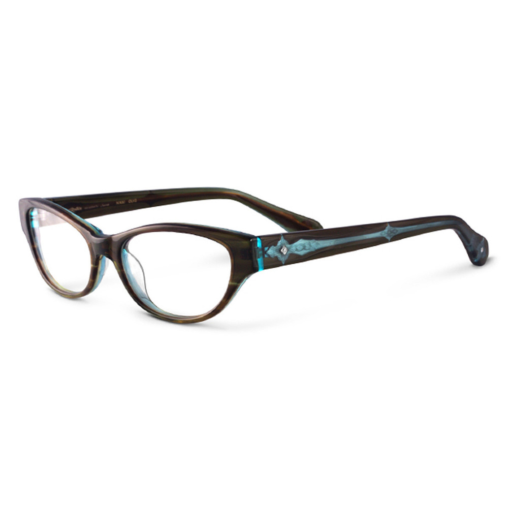 Sama NIKKI Olive Eyeglasses 52mm